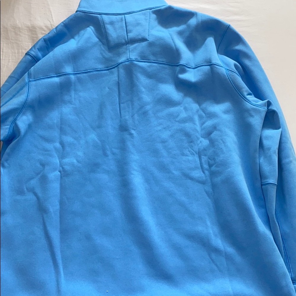 Baby blue Nike Quarter Zip-up jacket - Picture 4 of 4